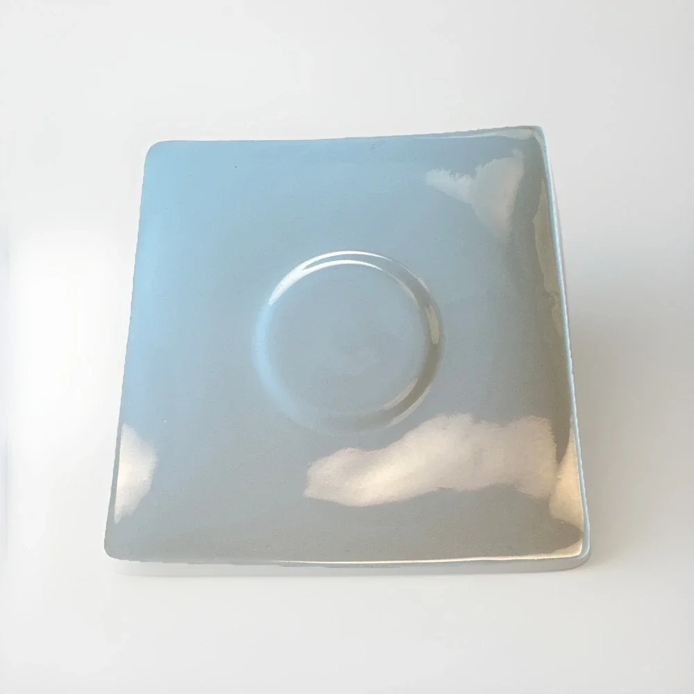 B. Smith Espresso Style Cup And Saucer Square White Coffee Bar‎ Discontinued